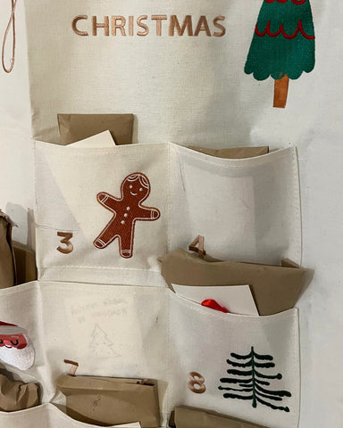 Calendario de adviento de manualidades