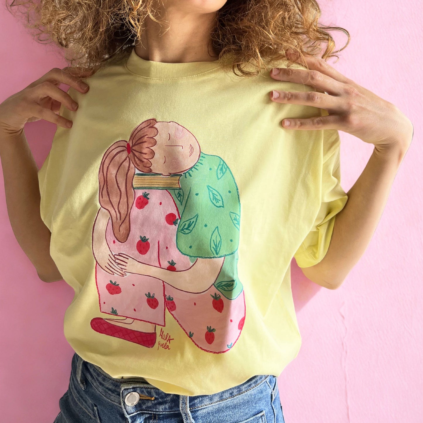 Camiseta mujer - Chica Fresas