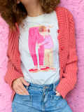 Camiseta Ilustrada - Mamá con Niña