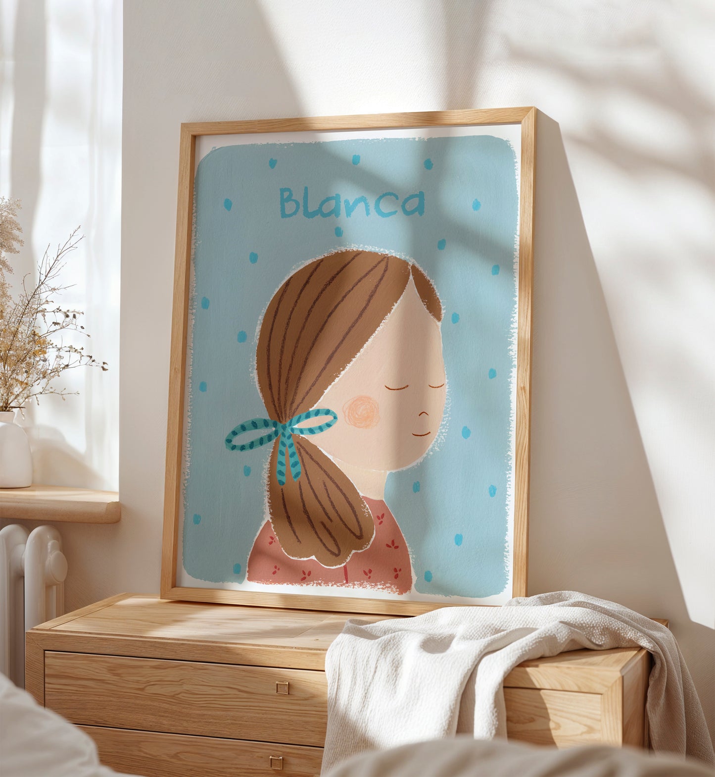 Niña No. 11 | Lámina para la decoración de las niñas | Cola