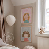 Niña No. 6 | Lámina para la decoración de las niñas