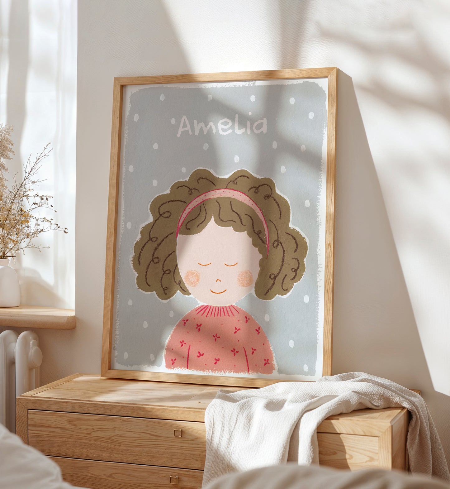 Niña No. 8 | Lámina para la decoración de las niñas