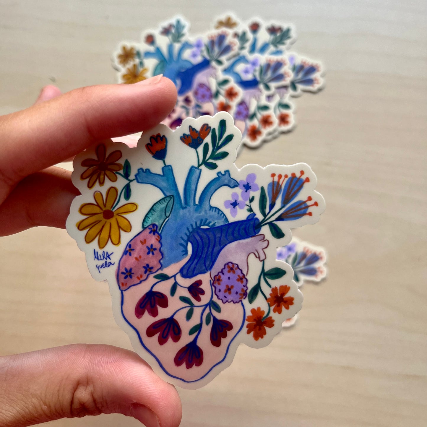 Sticker Flores - SUELTO (a tu elección)