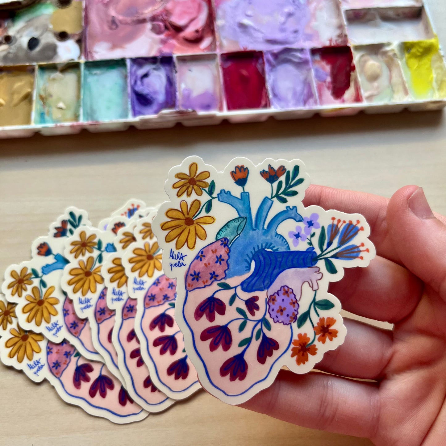Stickers Flores - PACK DE 3