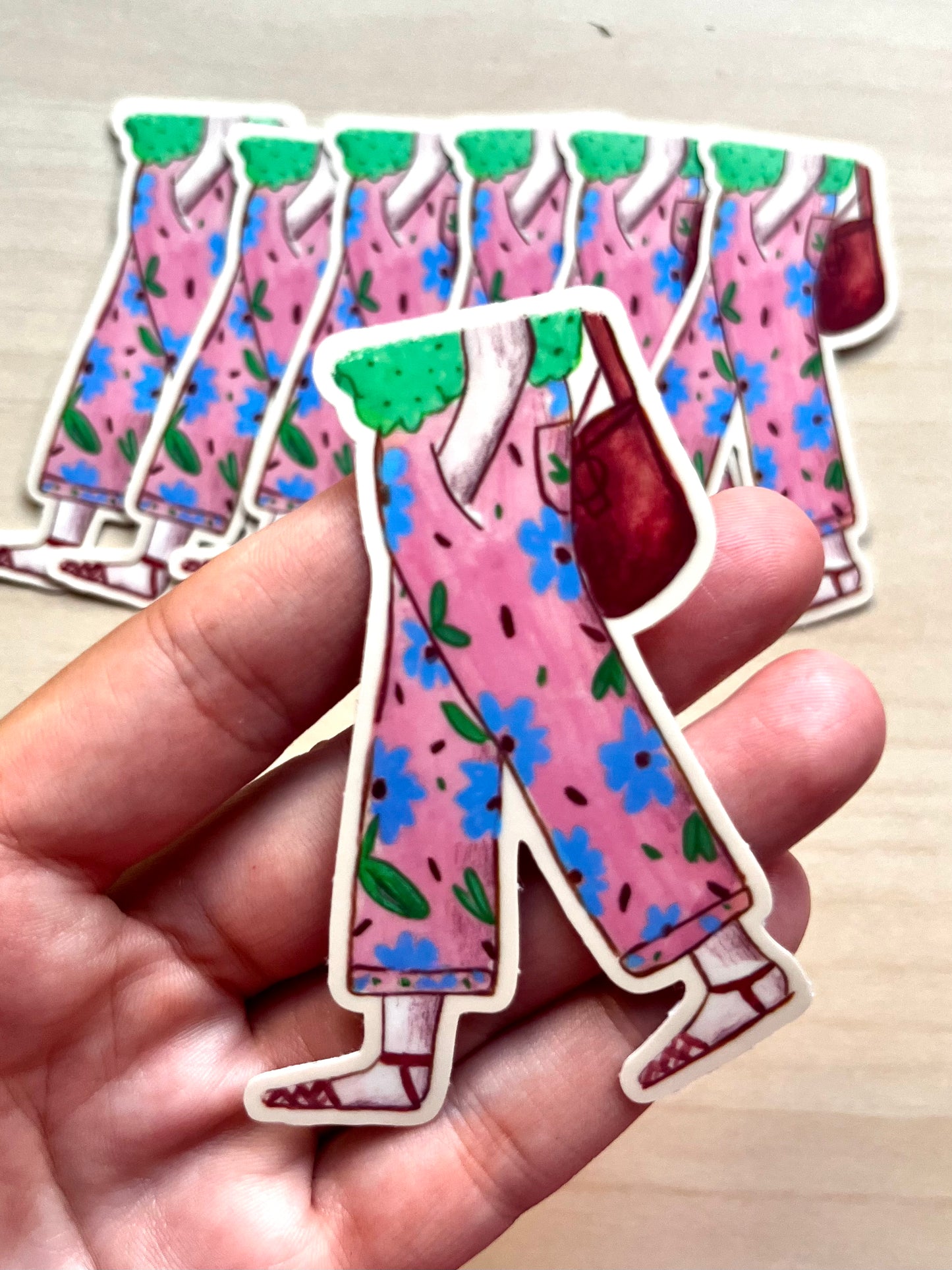 Stickers Flores - PACK DE 3
