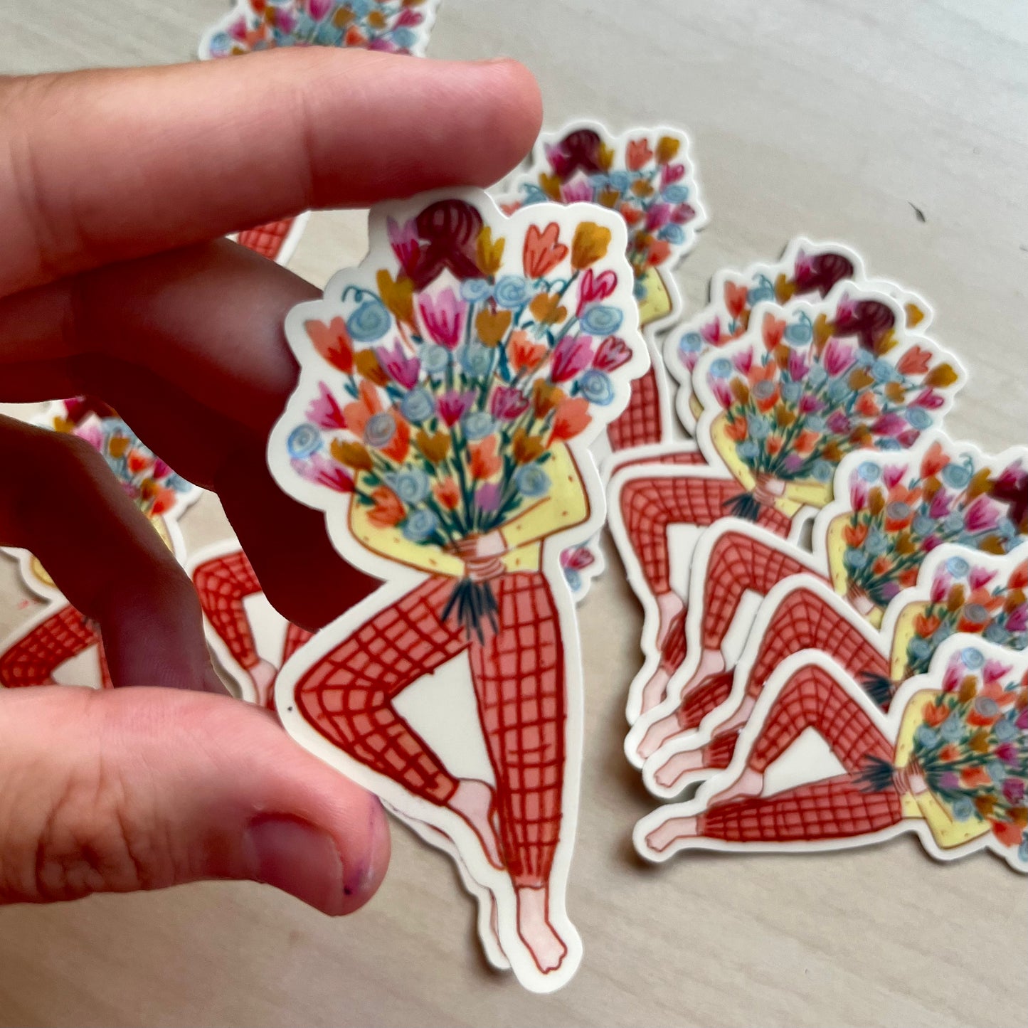 Stickers Flores - PACK DE 3