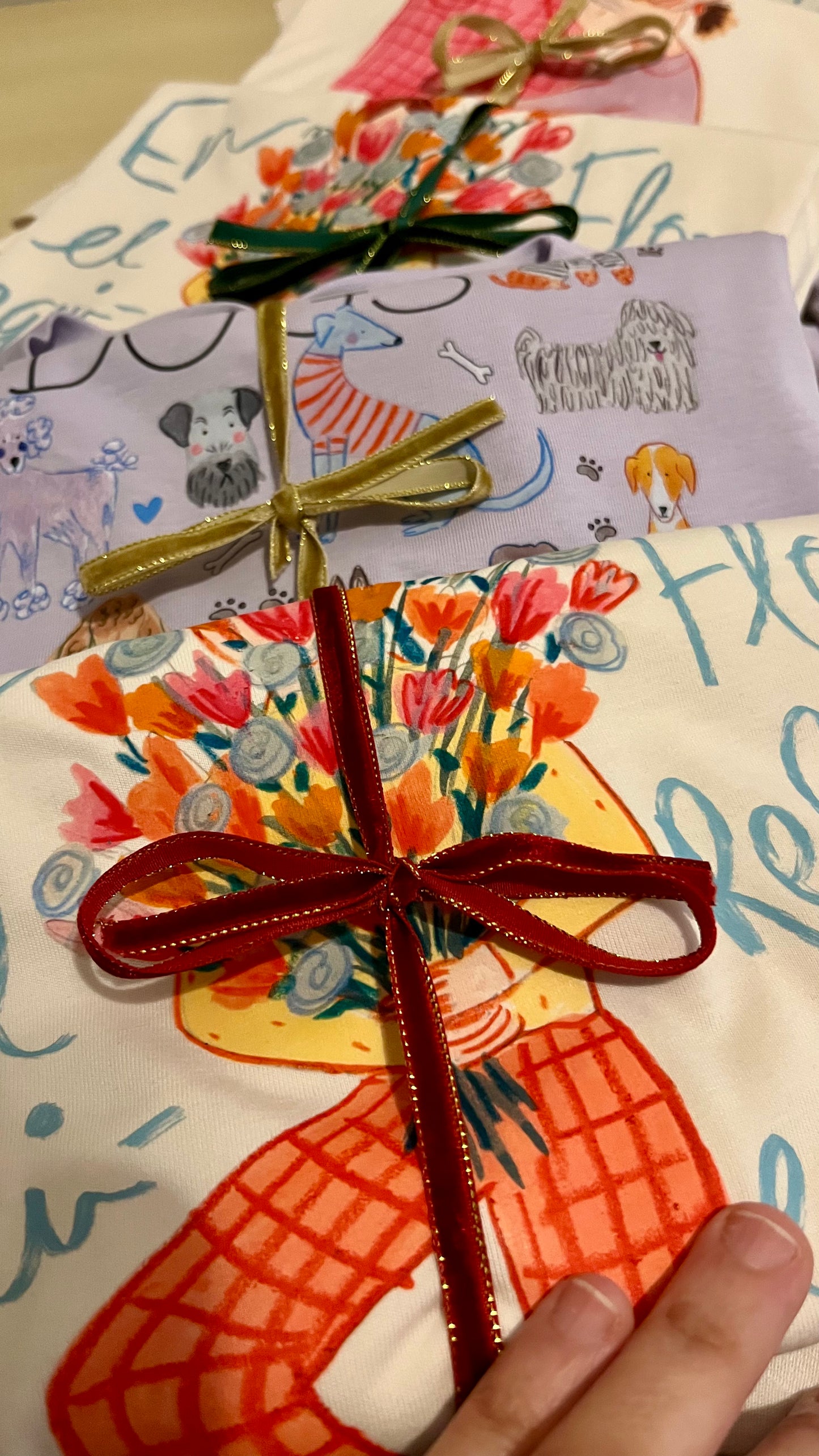 Camiseta Ilustrada - Mujer Flores