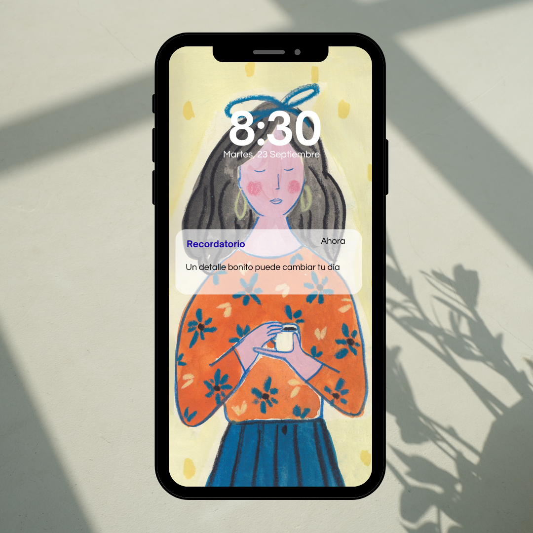 Fondo artístico para tu móvil - Diseñado por Maraquela