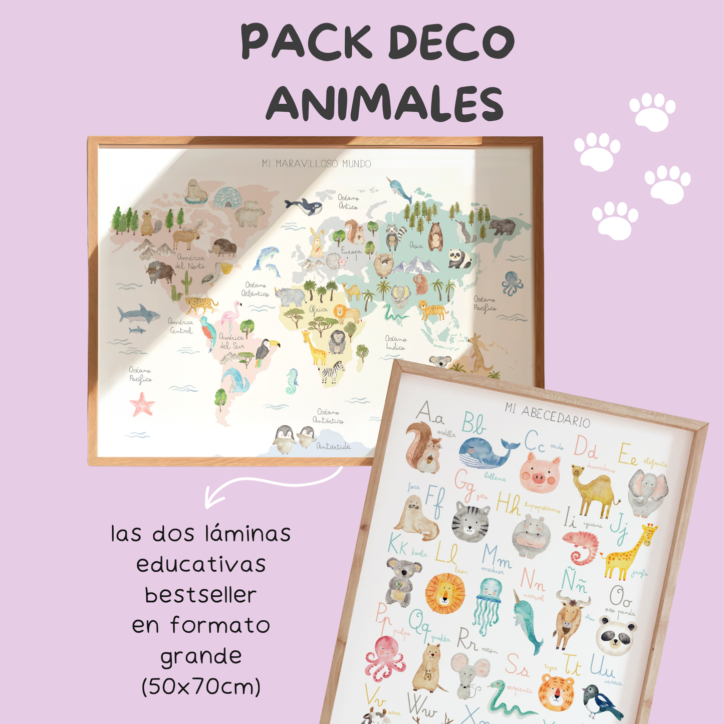 Pack Deco Animales (ENVÍO GRATIS)