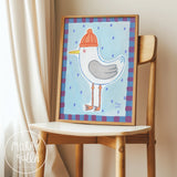 PACK de láminas infantil- Gaviota y Flor