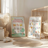 PACK de láminas - "My Numbers" + "Animal Alphabet"