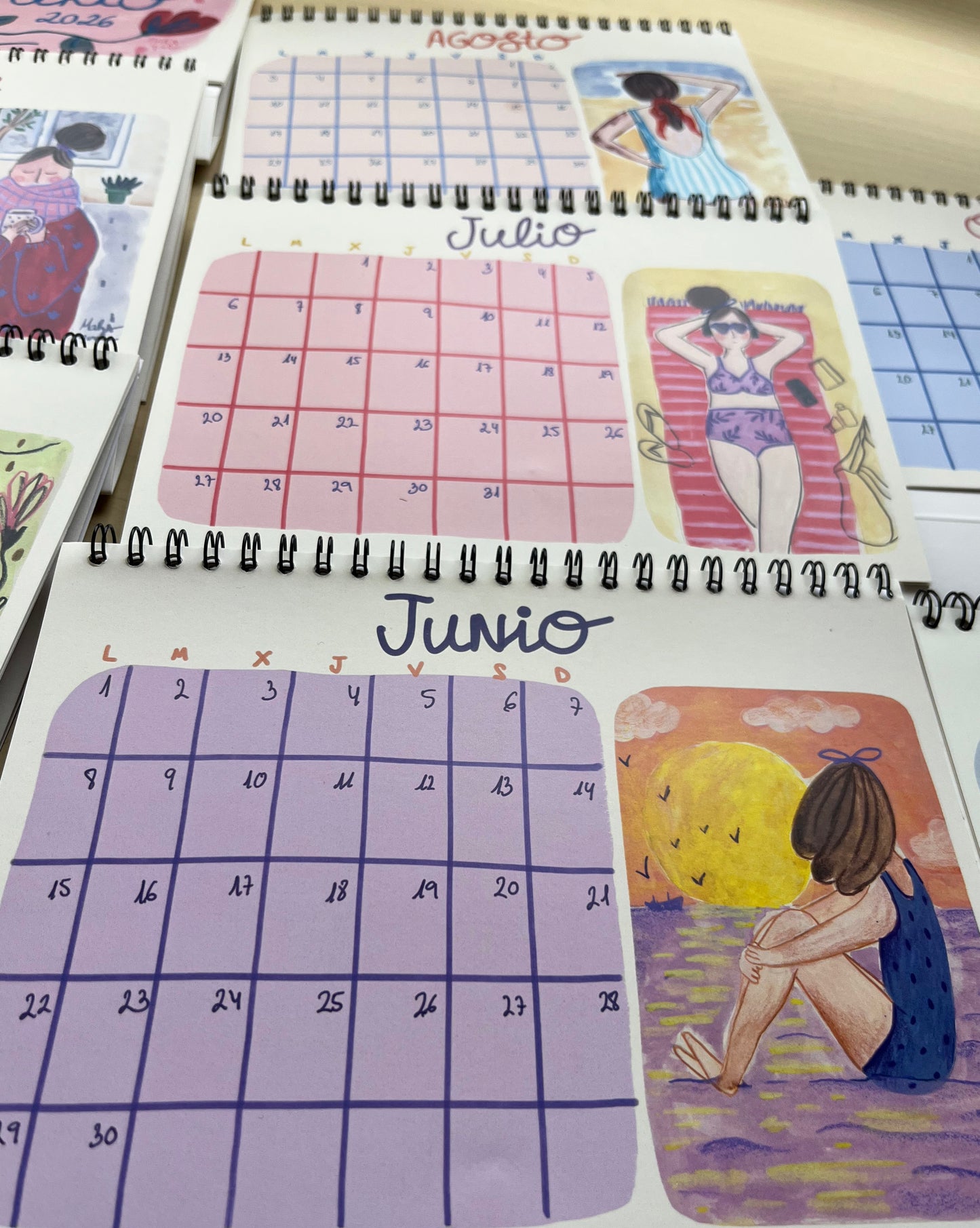 Calendario de mesa 2026 - Alma de Mujer