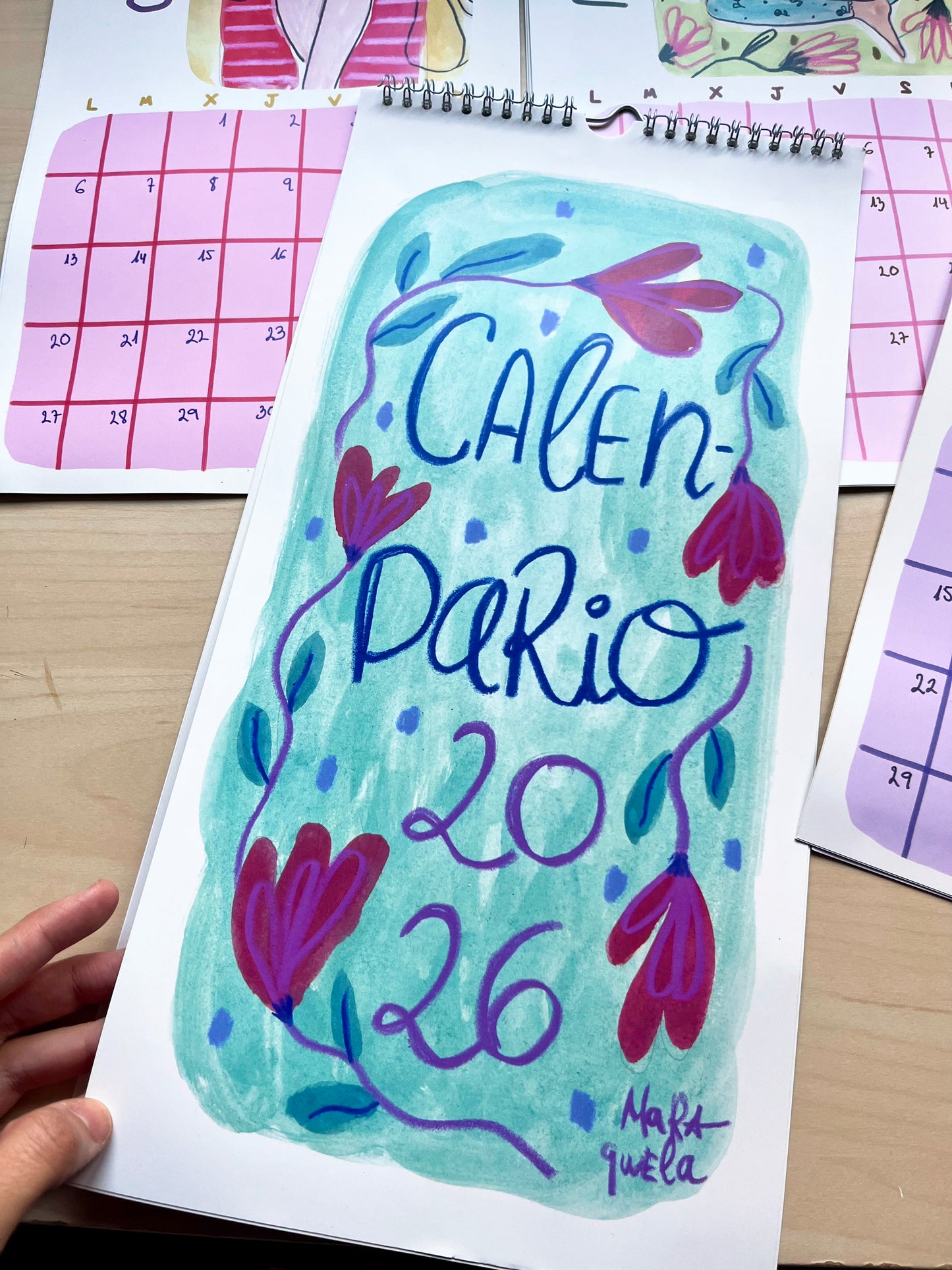 Calendario de PARED 2026 - Alma de Mujer