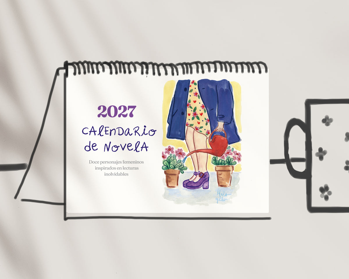 Calendario de MESA 2027 - Un calendario de novela ilustrado (PRECIO PREVENTA)