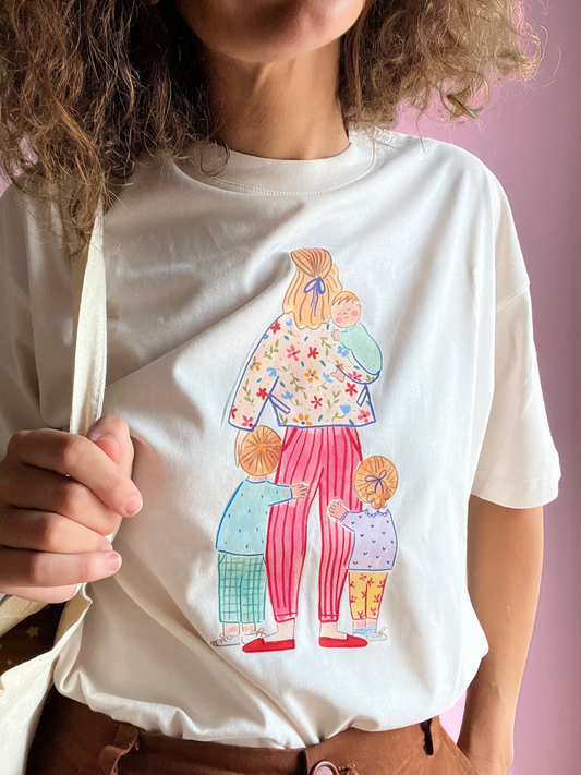 Camiseta Mamá de Tres