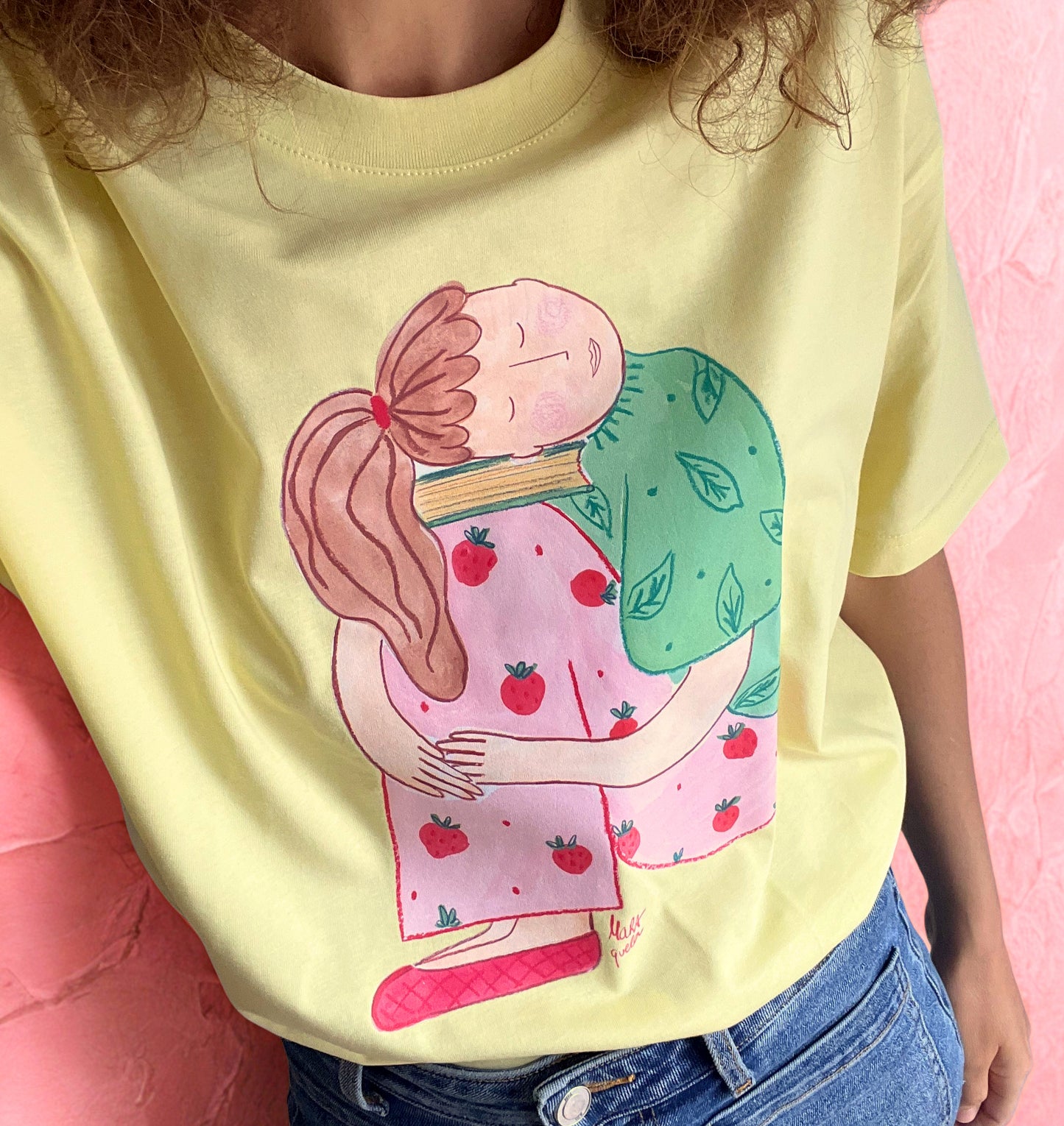 Camiseta mujer - Chica Fresas