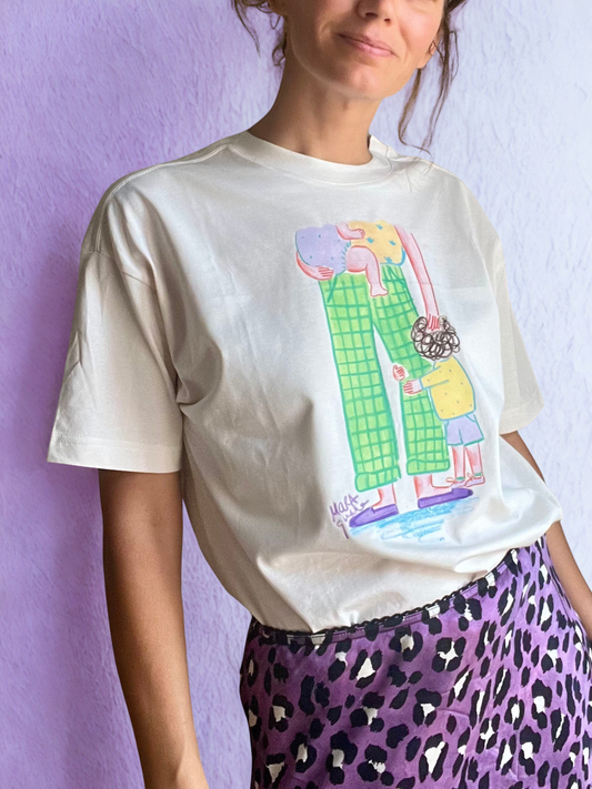 Camiseta Ilustrada - Bimaternidad