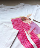 Camiseta Ilustrada - Mamá con Niña