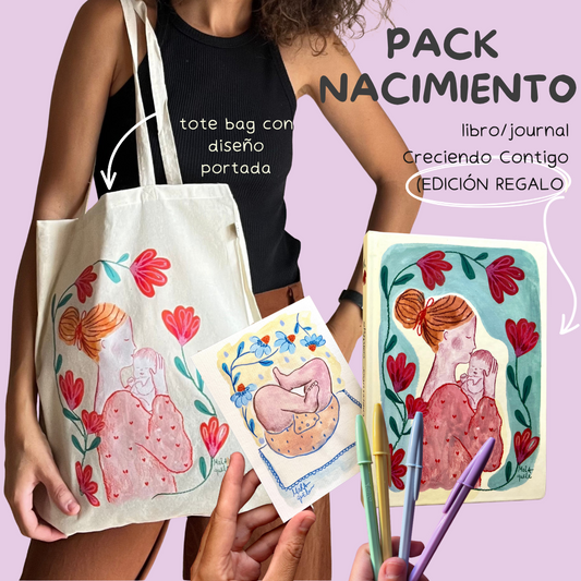 Pack Regalo Embarazo/ Nacimiento (ENVÍO GRATIS)