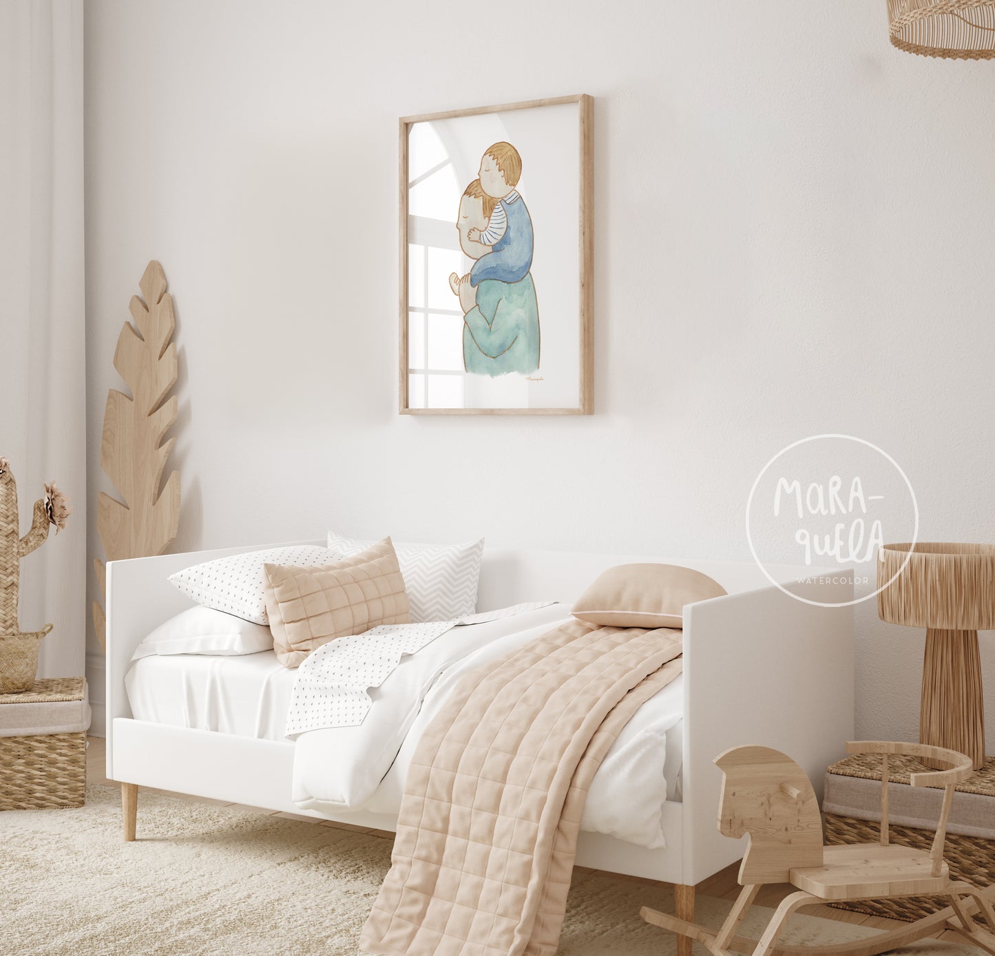 Ilustración Padre e Hijo