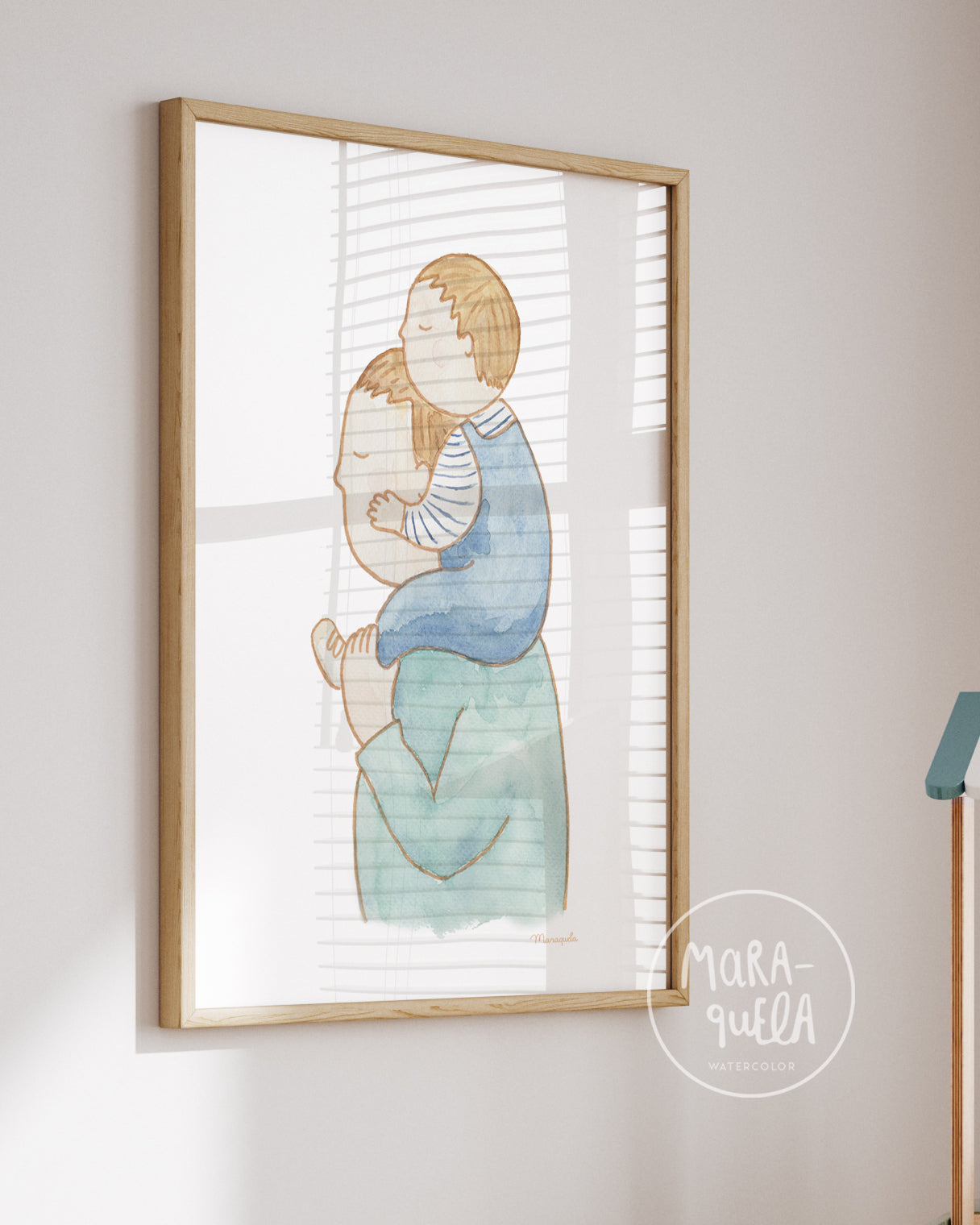 Ilustración Padre e Hijo