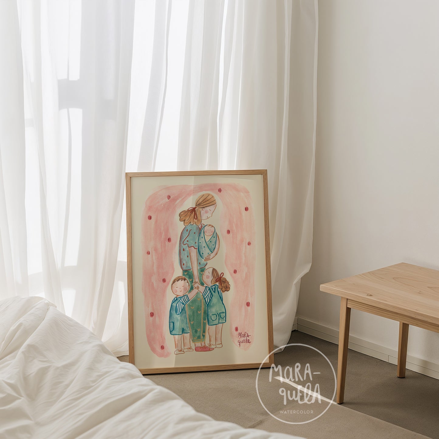 PREVENTA - Lámina Mamá de Tres