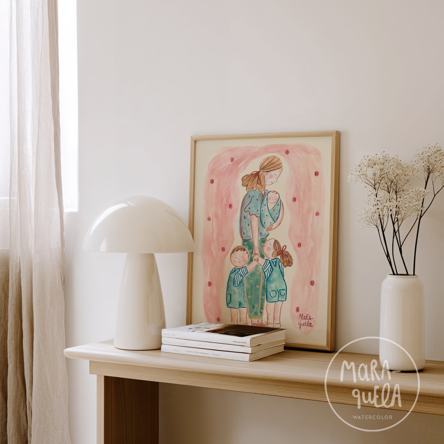 PREVENTA - Lámina Mamá de Tres