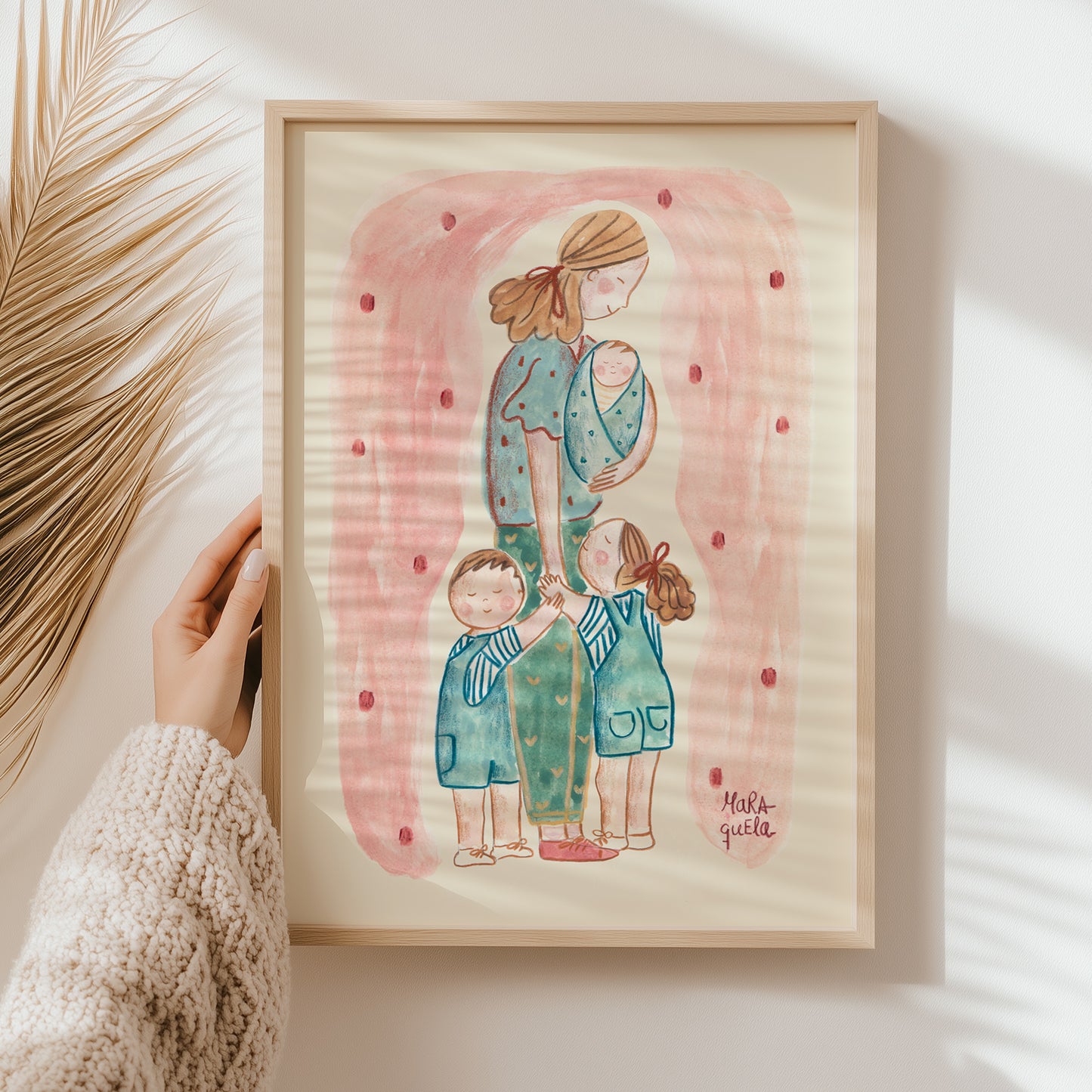 PREVENTA - Lámina Mamá de Tres