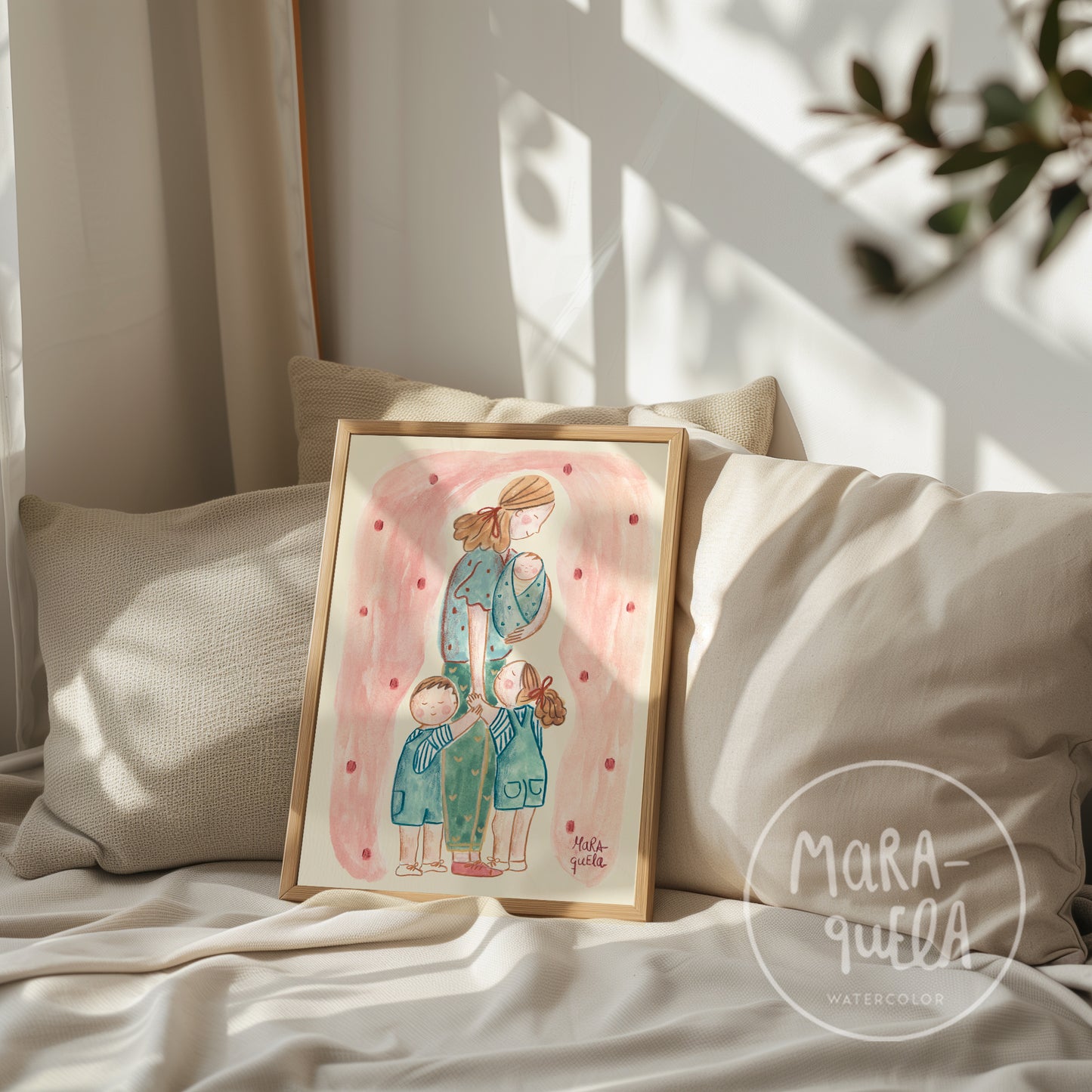 PREVENTA - Lámina Mamá de Tres