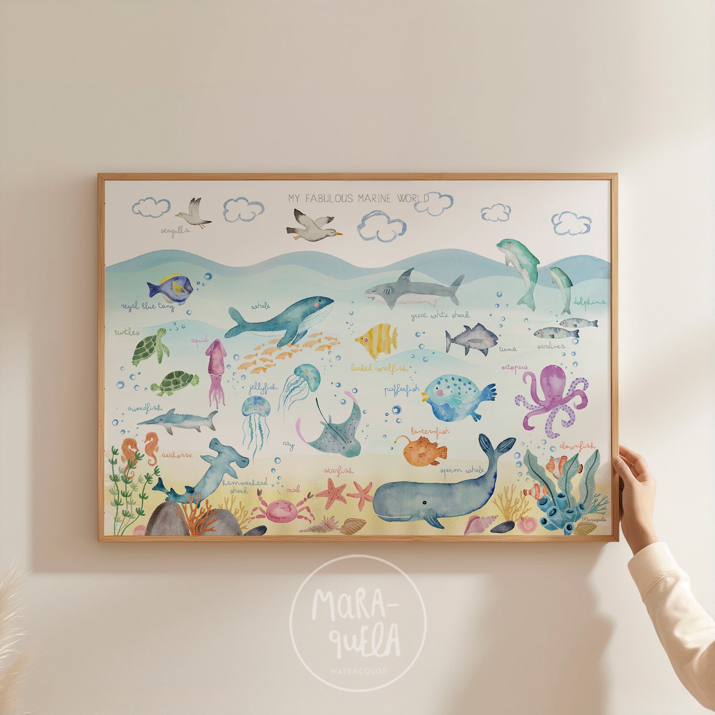 My fabulous marine world - INGLÉS