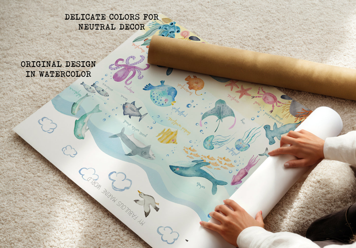 My fabulous marine world - INGLÉS