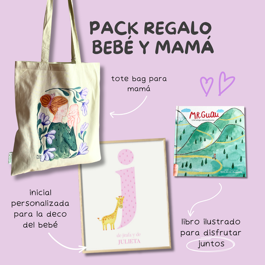 Pack Regalo Bebé y Mamá