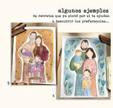 Retrato familiar personalizado - Pintado a mano