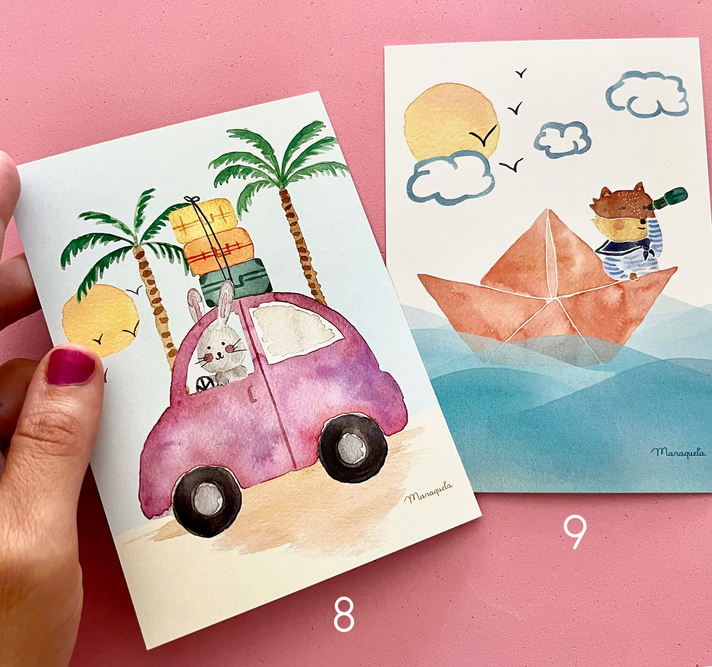 Pack de 3 tarjetas postales