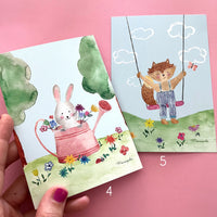 Pack de 5 tarjetas postales