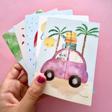 Pack de 5 tarjetas postales