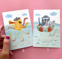 Pack de 3 tarjetas postales