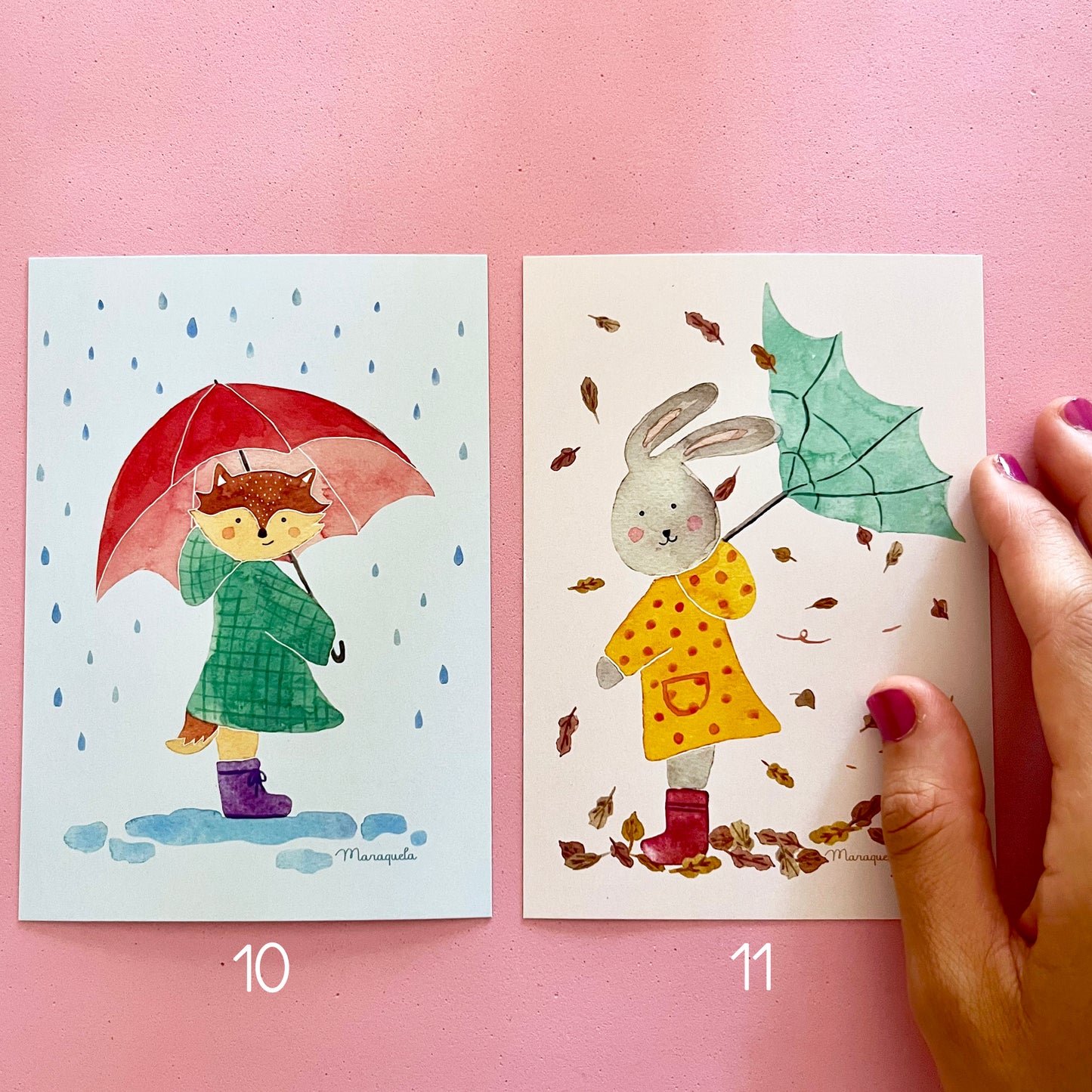 Pack de 3 tarjetas postales