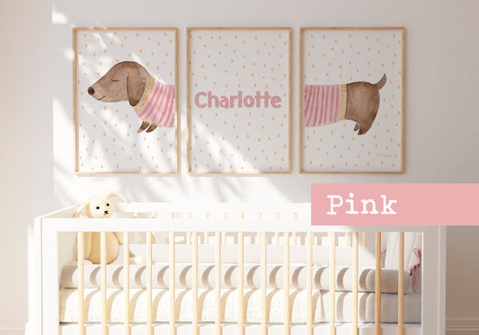 Set Perro Sancho - ROSA