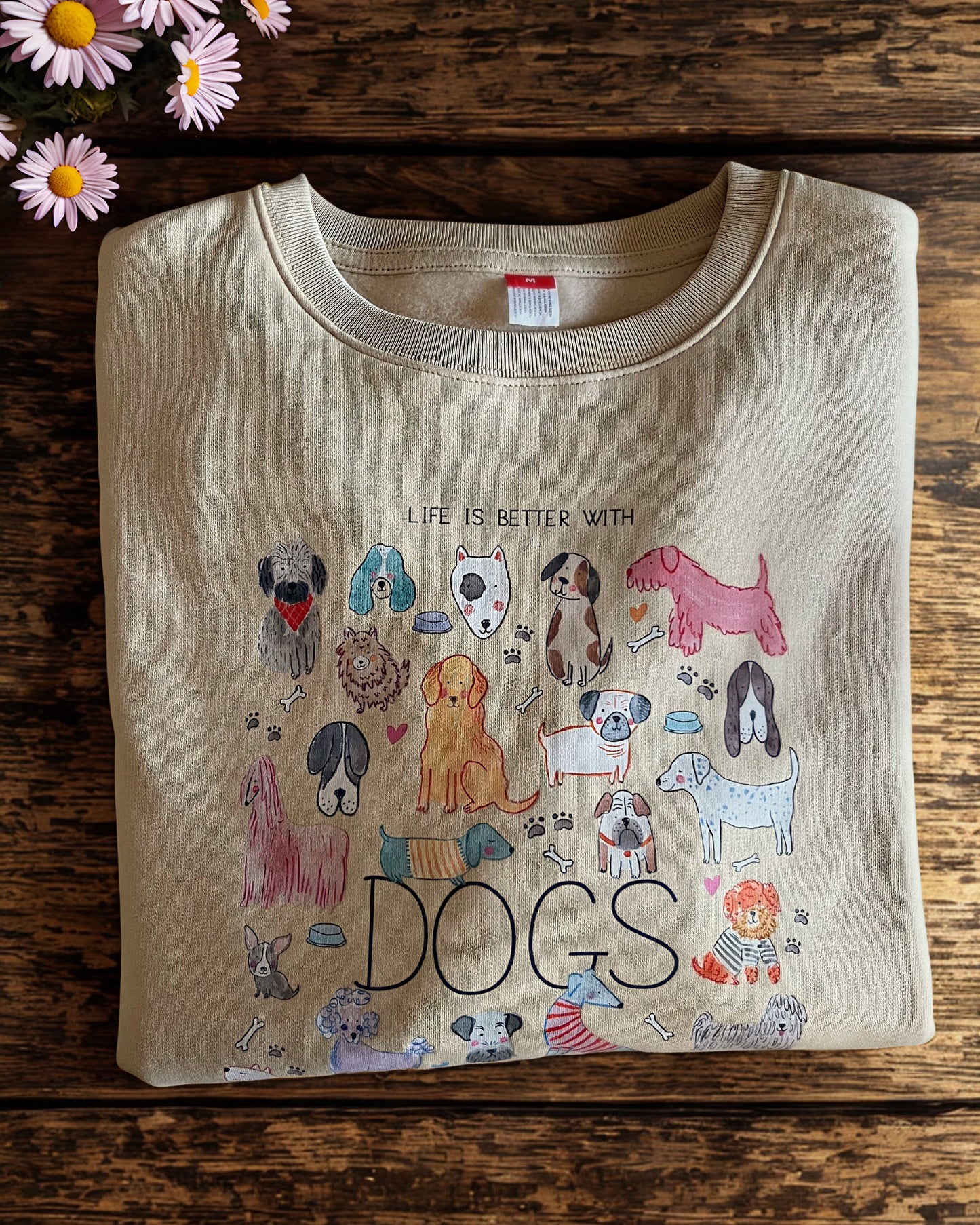 Sudadera Ilustrada - Perros