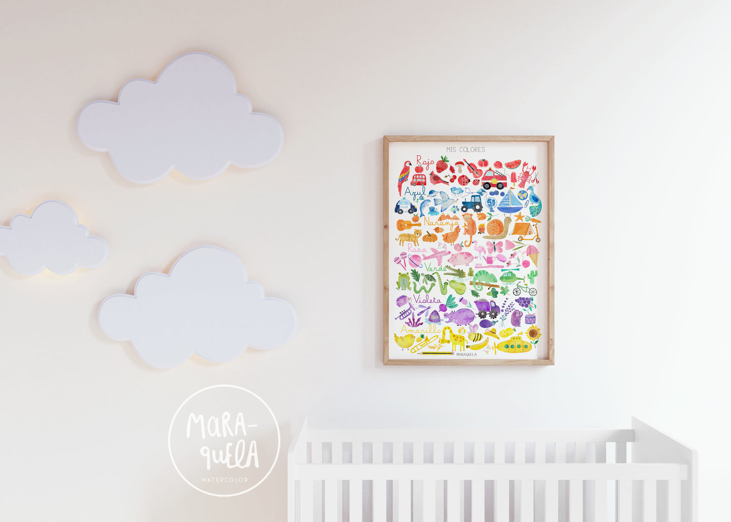 ilustración infantil de Mis Colores