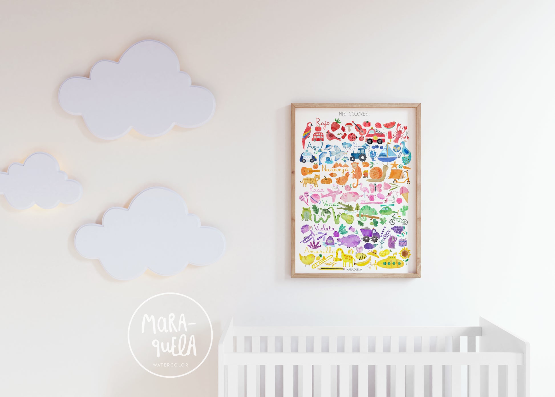 ilustración infantil de Mis Colores