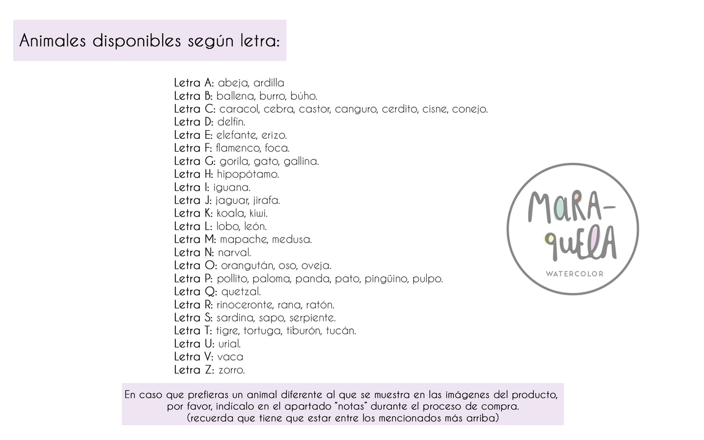 INICIAL personalizada - ESPAÑOL