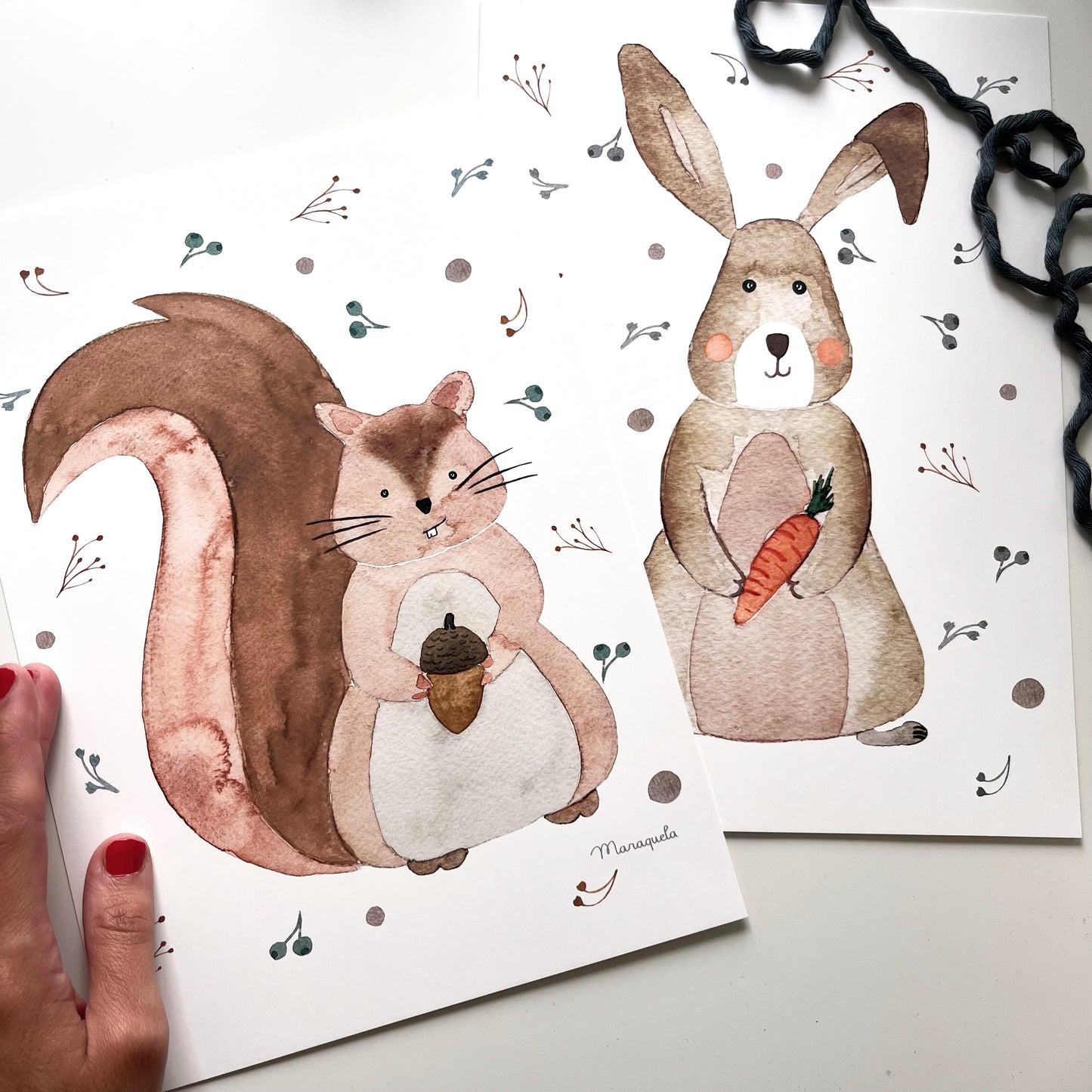 Set Ardilla y Conejo