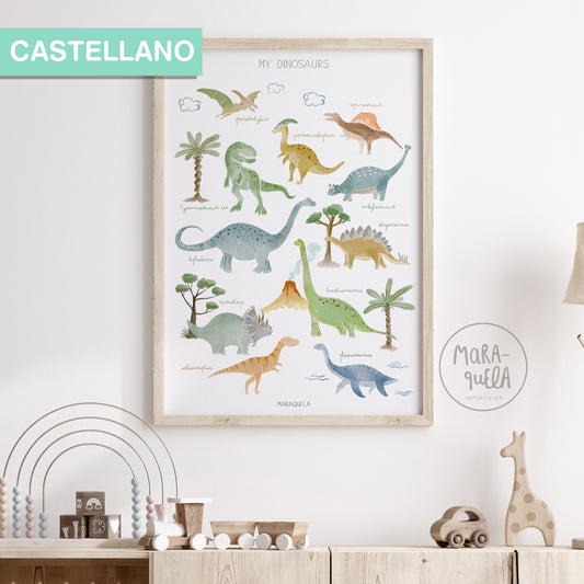 Mis dinosaurios - ESPAÑOL