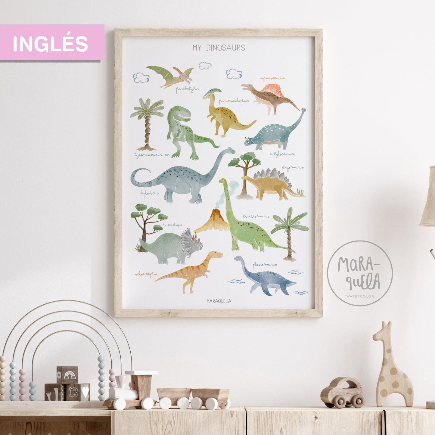 My dinosaurs -  INGLÉS