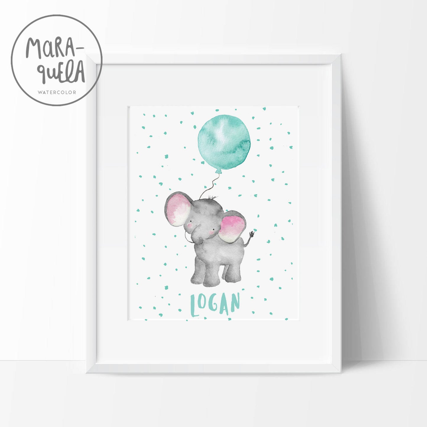 Elefante Yang - Globo VERDE