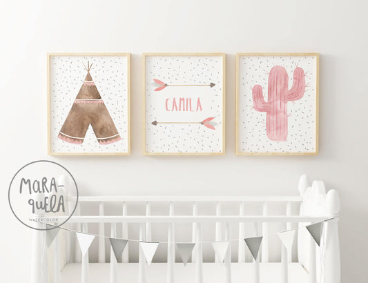Set Indio - Rosa