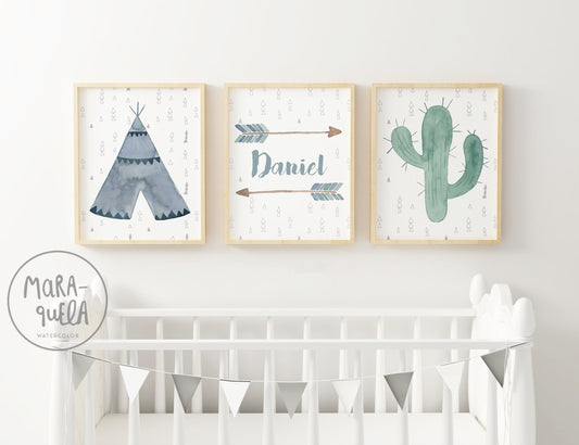 Set motivos indios