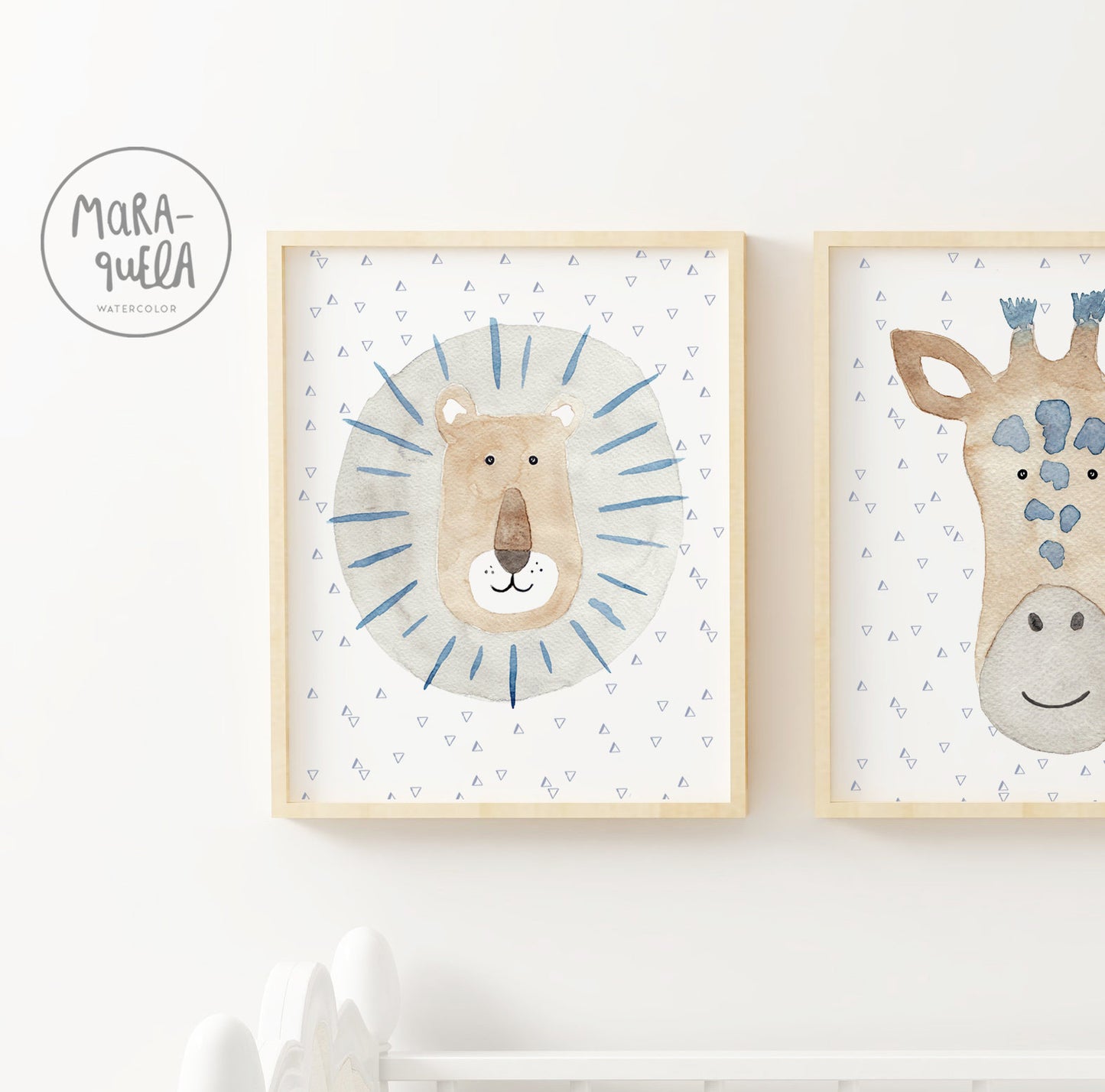 lámina infantil león